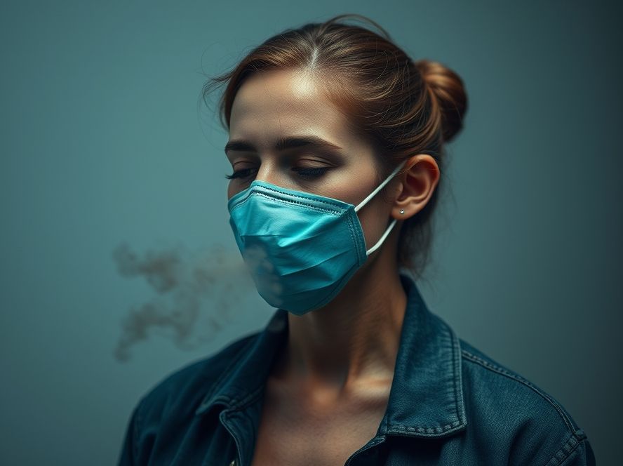 Impacto da poluição na respiração